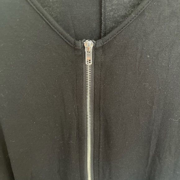 Comfy USA sleeveless jersey dress with zipper size XL - Picture 3 of 4